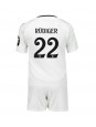 Real Madrid Antonio Rudiger #22 Dječji Domaci Dres kompleti 2024-25 Kratak Rukavima (+ kratke hlače)